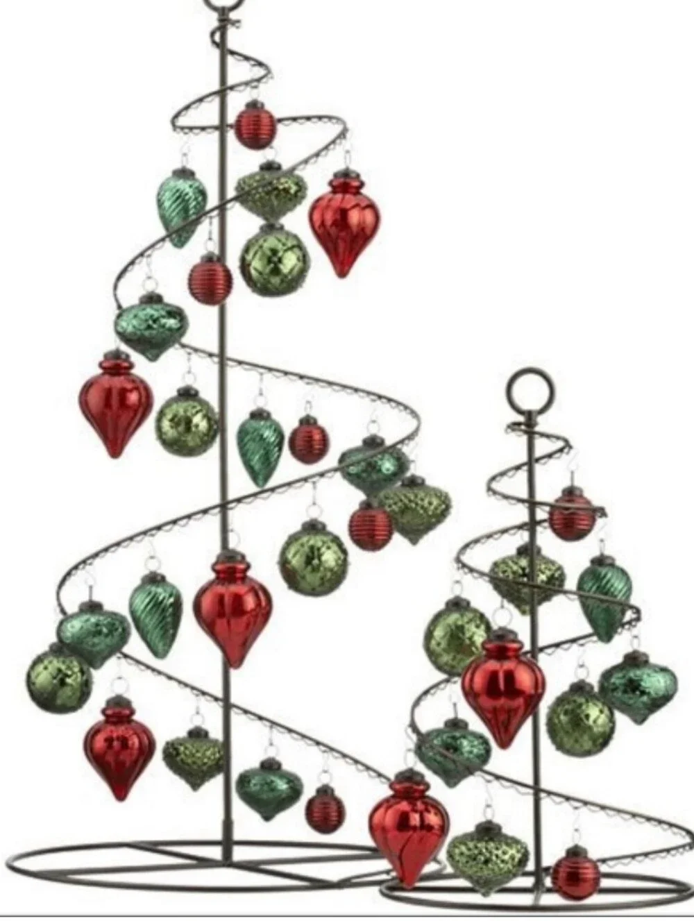 Bronze Spiral Ornament Tree